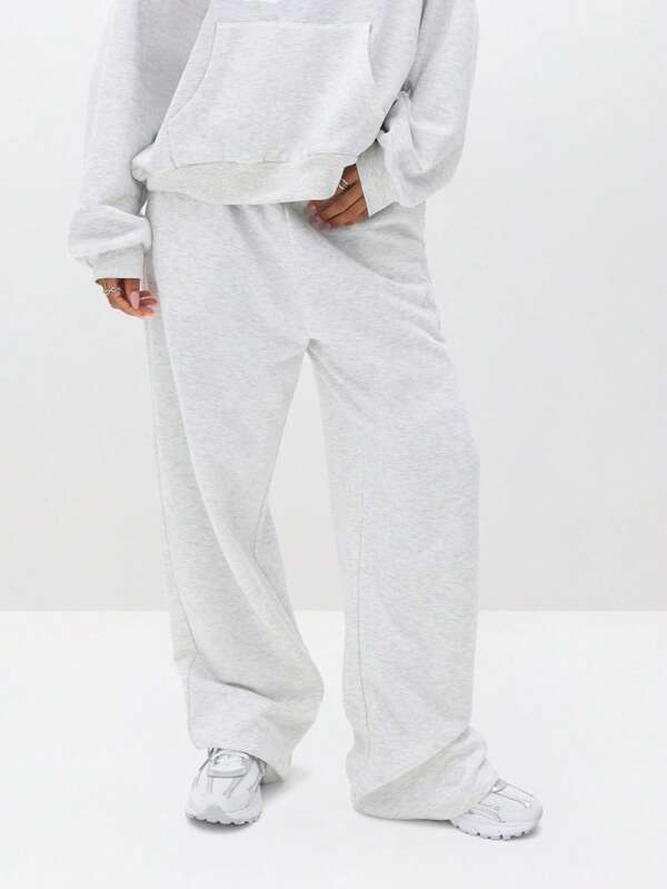 BABYPHAT Rhinestone Embellished Jogger Sweatpants For Women - Casual Loose Fit Lounge Pants