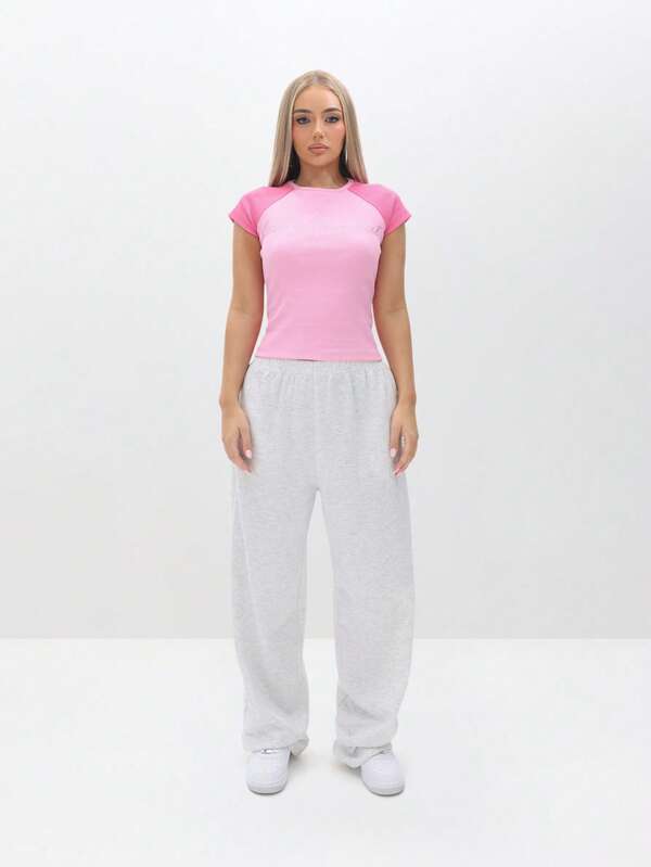 BABYPHAT SDBP80 - RAGLAN CONTRAST SLEEVE BABY TEE