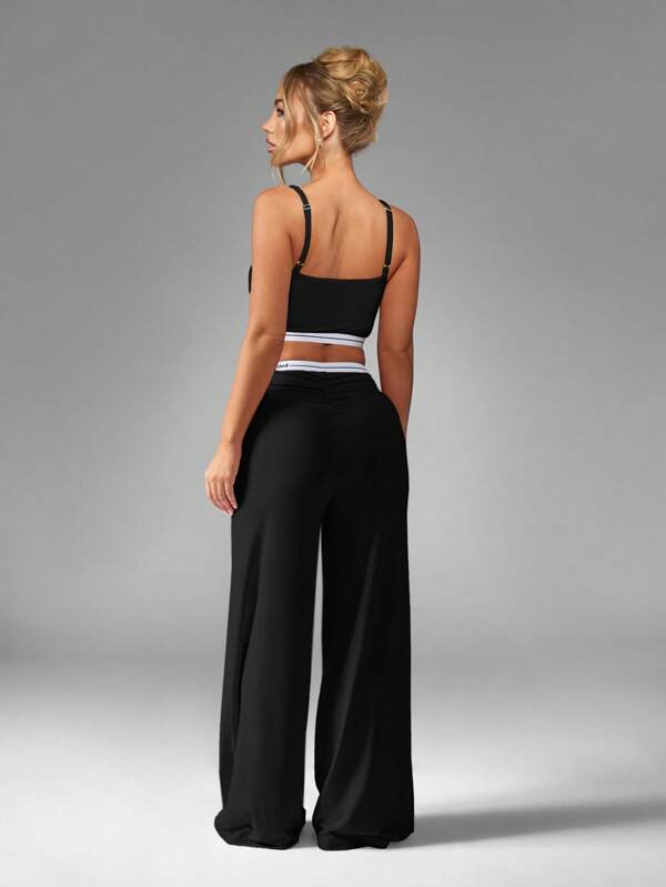 MISSGUIDED Comfy Ruched Slim Fit Lounge Set
