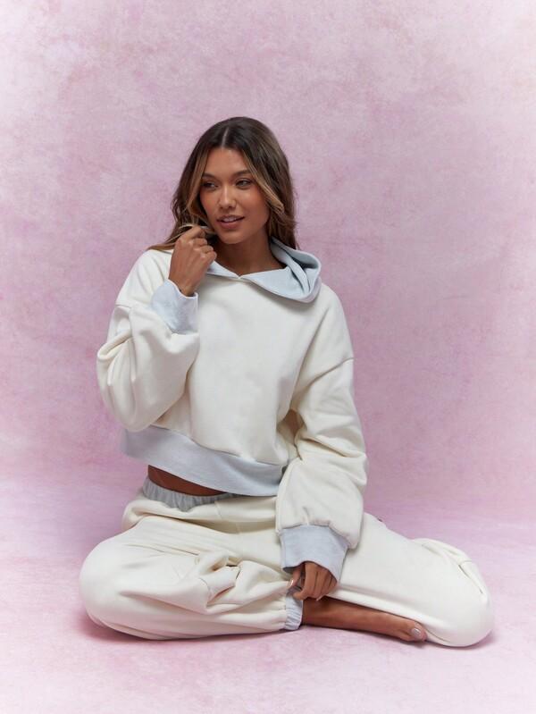 MISSGUIDED Contrast Hem And Cuff Sweatpants Winter Wear
