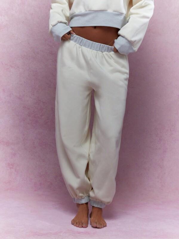 MISSGUIDED Contrast Hem And Cuff Sweatpants Winter Wear