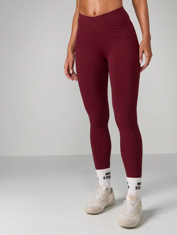 MISSGUIDED High Rise Athletic Leggings With Elastic Band