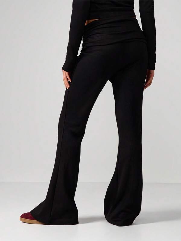 MISSGUIDED High Waist Flared Lounge Leggings