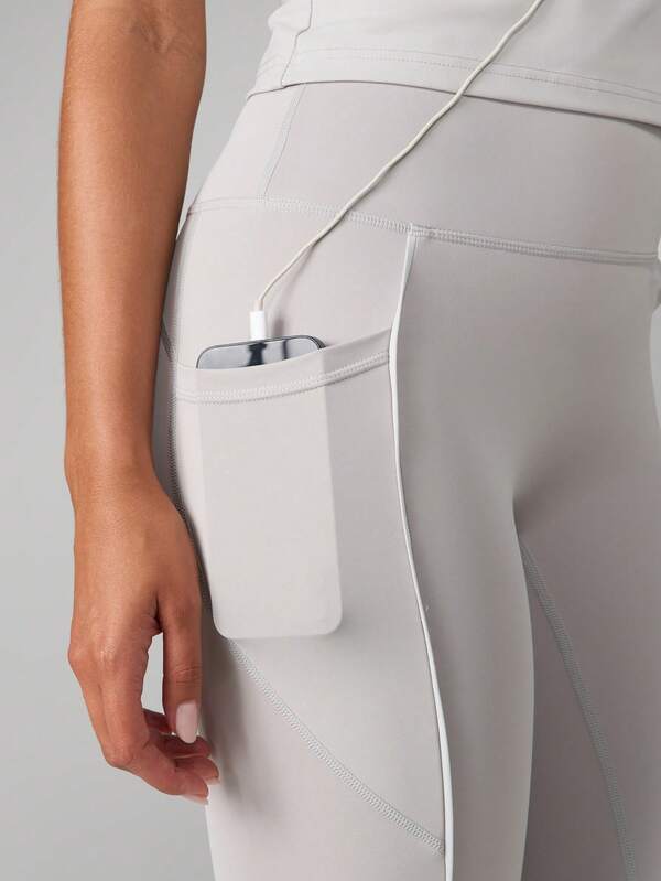 MISSGUIDED High Waisted Athletic Leggings With Compression Fit