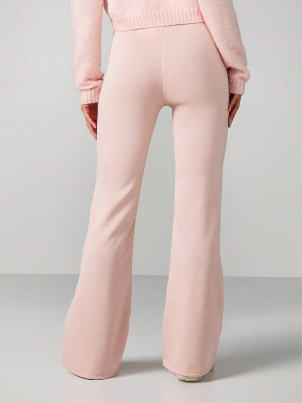 MISSGUIDED High Waisted Flared Lounge Leggings