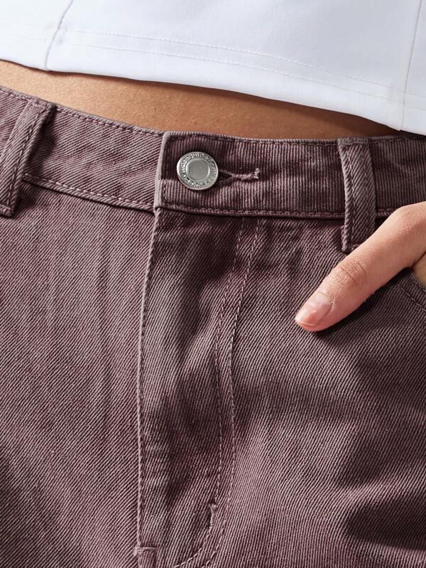 MISSGUIDED High Waisted Wide Leg Palazzo Style Denim Jeans