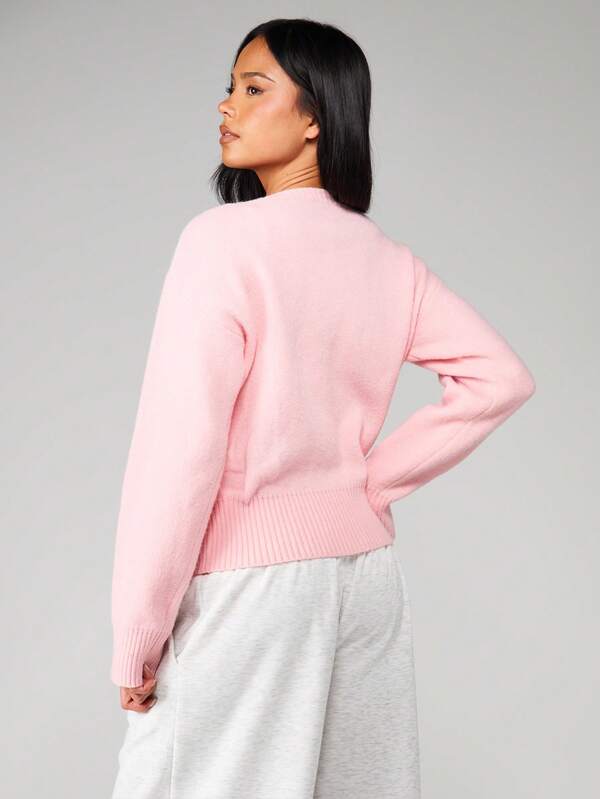 MISSGUIDED Jacquard Knit Christmas Jumper With Fair Isle Pattern