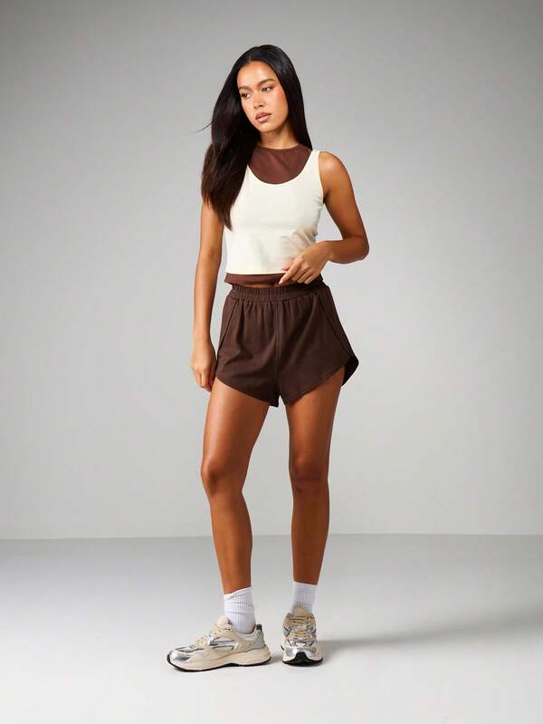 MISSGUIDED High Waisted Athletic Shorts