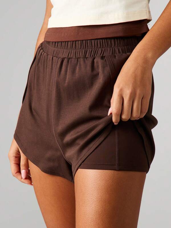 MISSGUIDED High Waisted Athletic Shorts