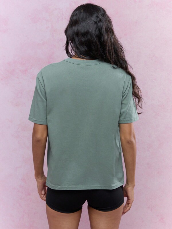 MISSGUIDED Oversized Athleisure Streetwear Soft Jersey T-Shirt