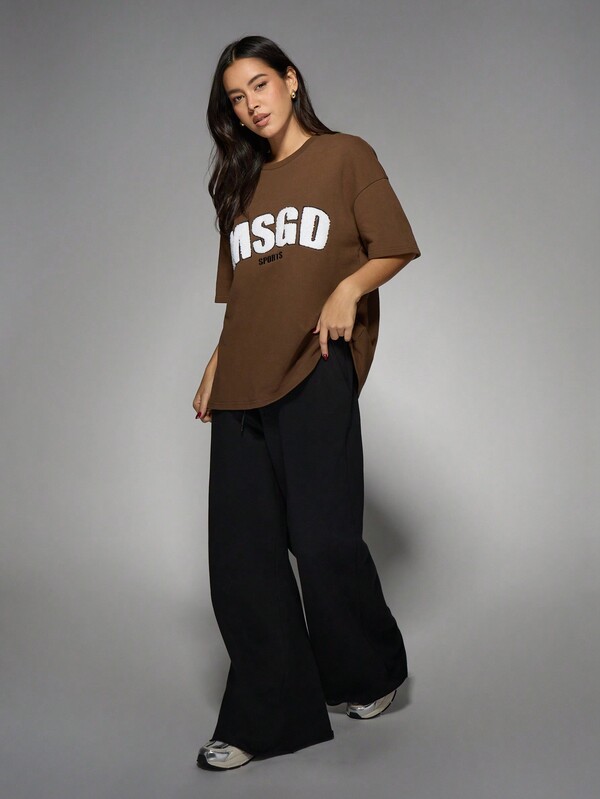 MISSGUIDED Oversized Graphic T-Shirt Unisex
