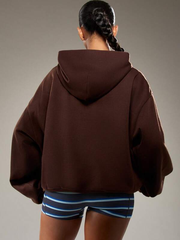 MISSGUIDED Oversized Pullover Hoodie With Drawstring
