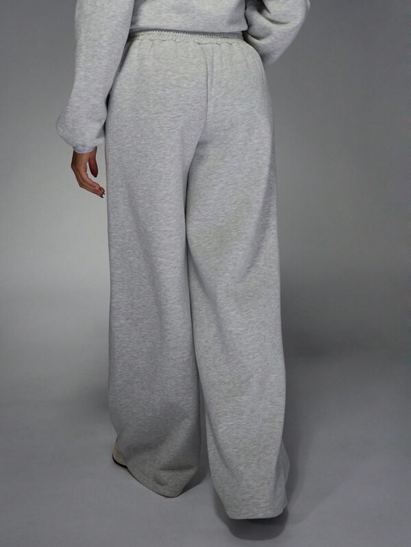 MISSGUIDED Oversized Wide Leg Sweatpants With Side Pockets