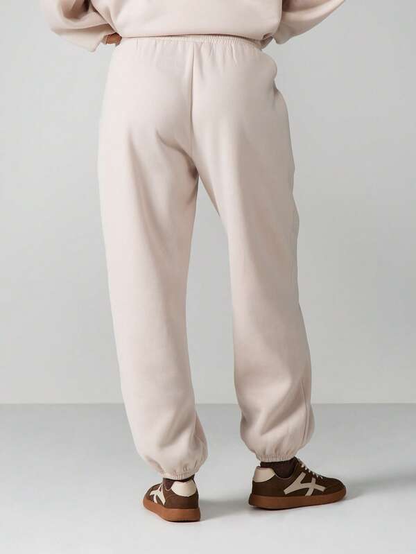 MISSGUIDED Relaxed Cuffed Joggers With Drawstring