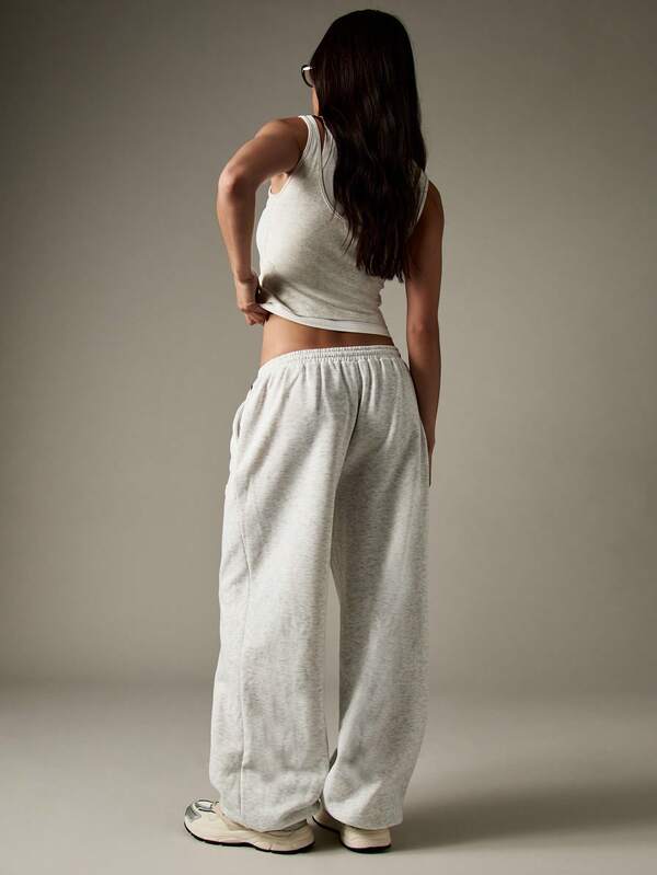 MISSGUIDED Relaxed Cuffed Joggers With Drawstring Waist