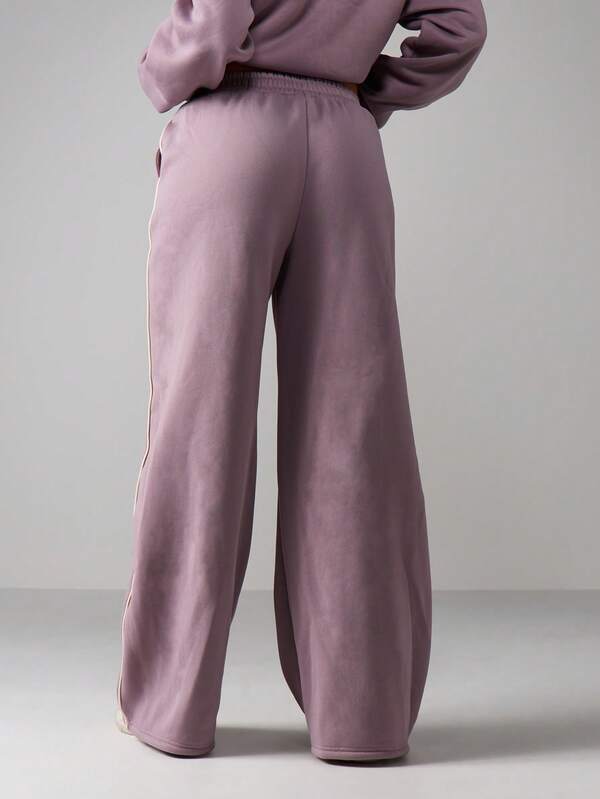 MISSGUIDED Relaxed Wide Leg Joggers With Elastic Waist