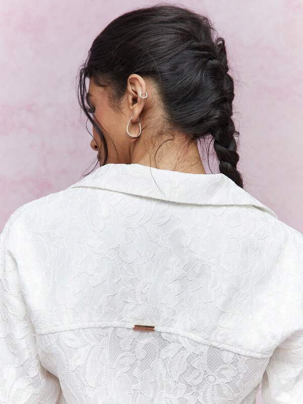 MISSGUIDED Ruched Lace Wrap Dress Detail Shirt Mini Dress