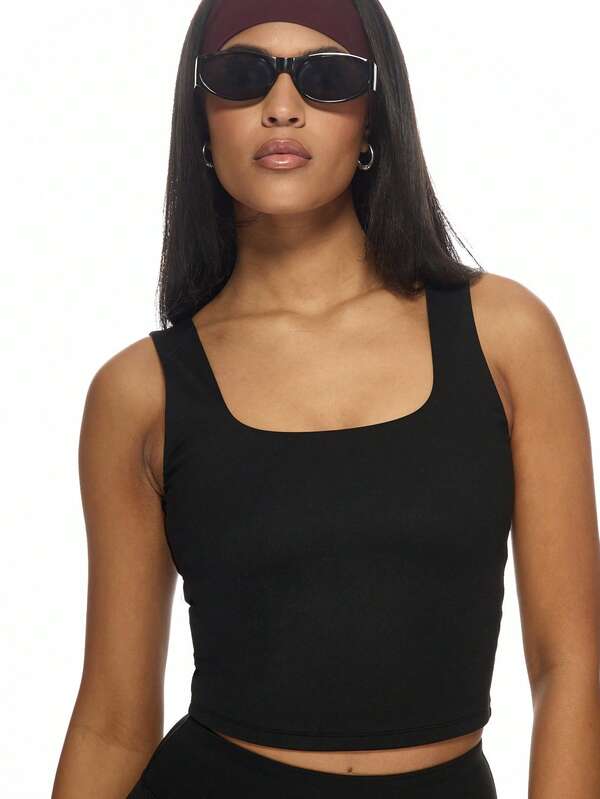 MISSGUIDED Seamless Performance Sports Tank Top