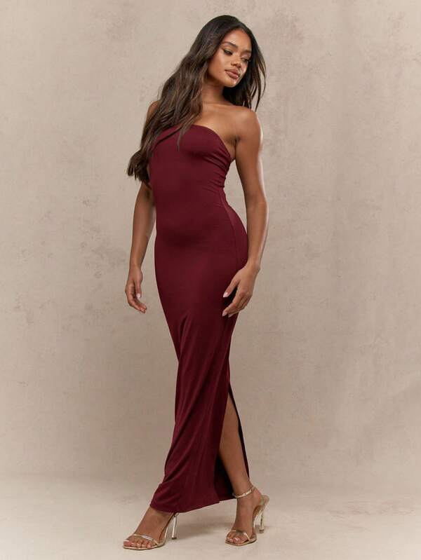 MISSGUIDED Strapless Bodycon Midaxi Dress With Empire Waist