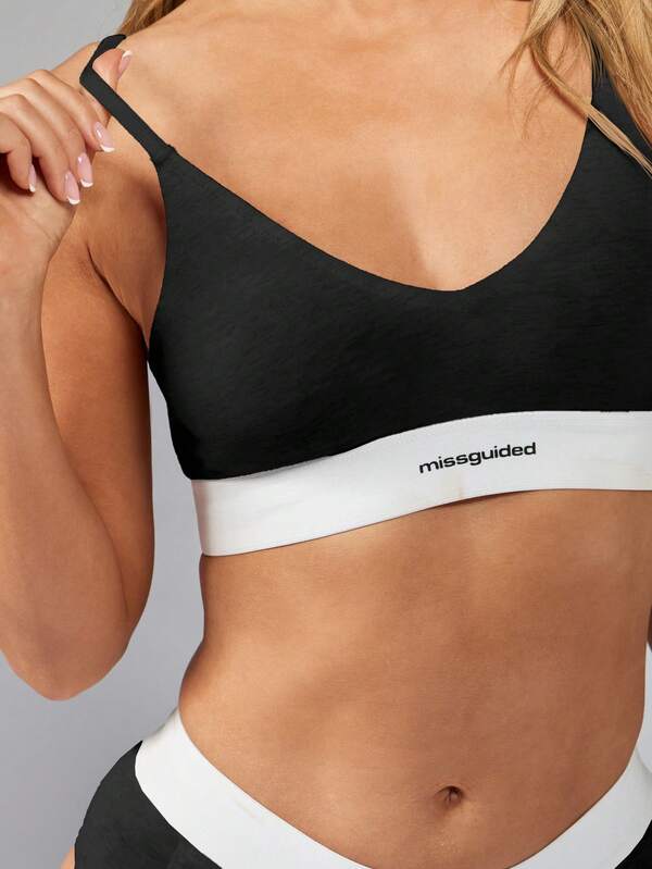 MISSGUIDED Supportive High Impact Sports Bralette