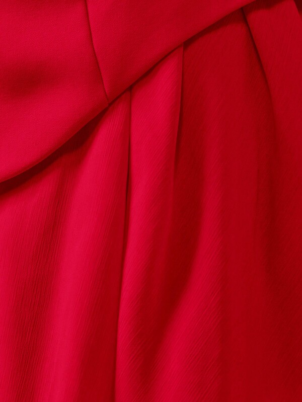 MISSGUIDED Tailored Strapless Mini Dress With Fitted Bodice And Pleated Skirt