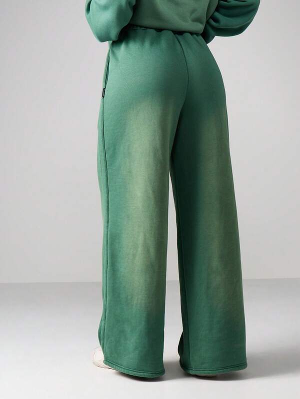 MISSGUIDED Wide Leg Drawstring Sweatpants With Pockets