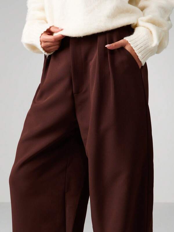 MISSGUIDED Wide Leg High Waisted Palazzo Pants