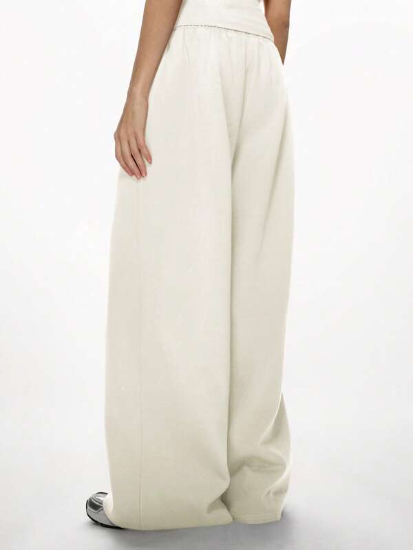MISSGUIDED Wide Leg Oversized Fit Casual Sweatpants