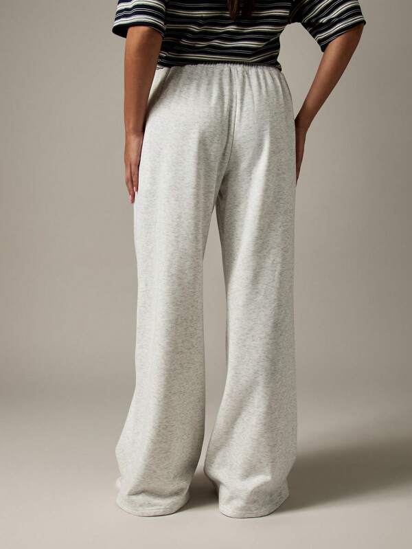 MISSGUIDED Wide Leg USA Sweatpants With Drawstring And Side Pockets