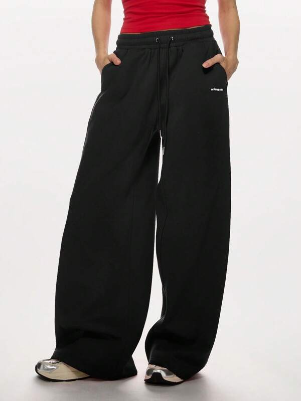 MISSGUIDED Wide Leg Workout Casual Sweatpants