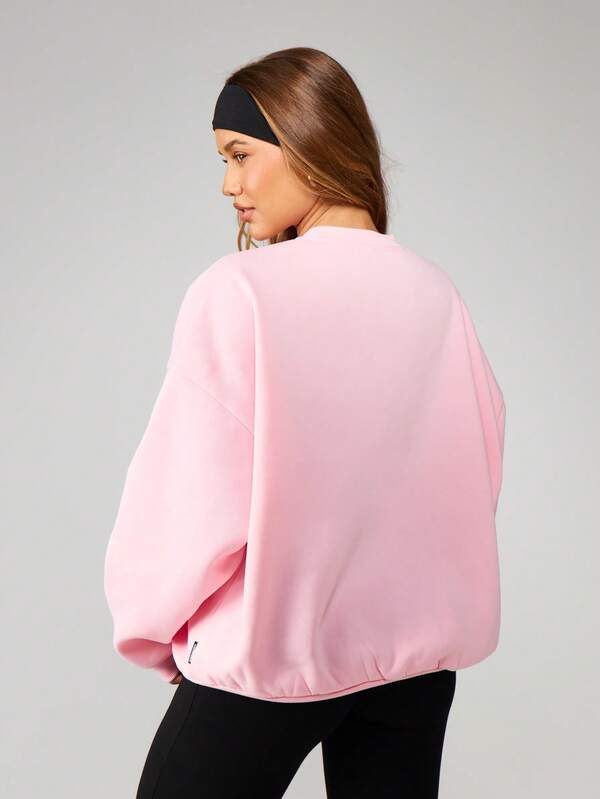 Missguided X Playboy Crew Neck Sweatshirt With Script Print