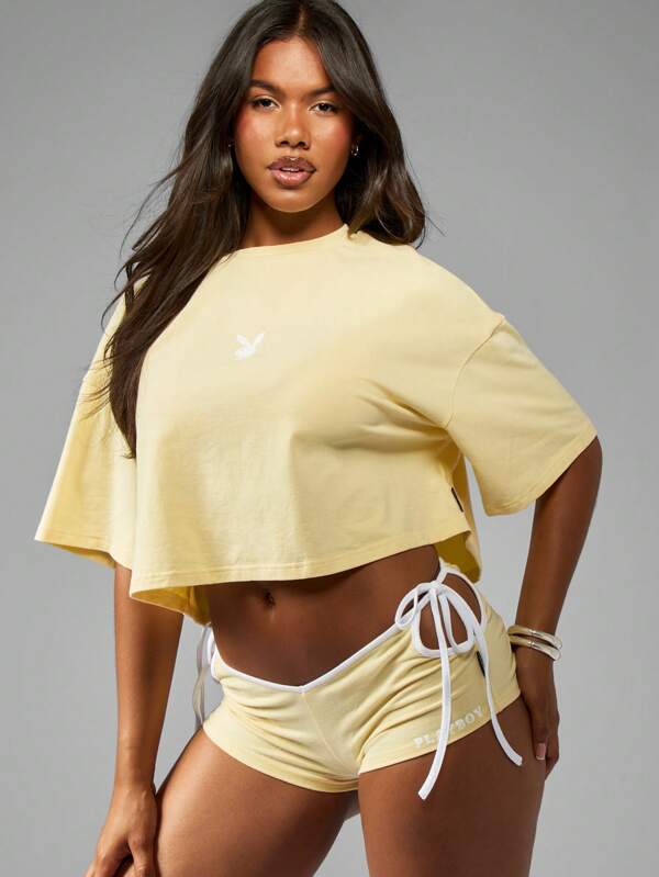 Missguided x Playboy Everyday Basic Essential T Shirt