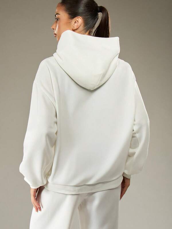 Missguided X Playboy Oversized Hoodie With Centre Pocket
