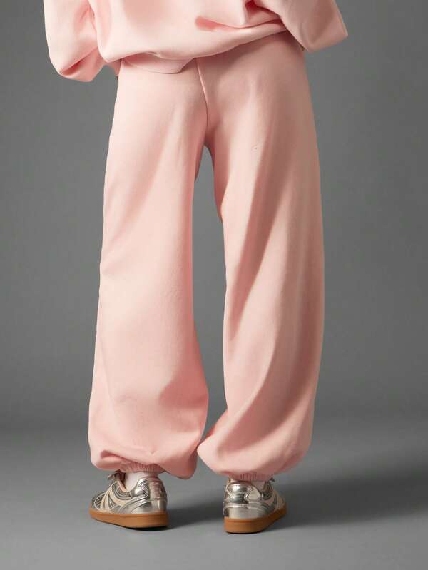 Missguided X Playboy Oversized Metallic Graphic Cuffed Joggers