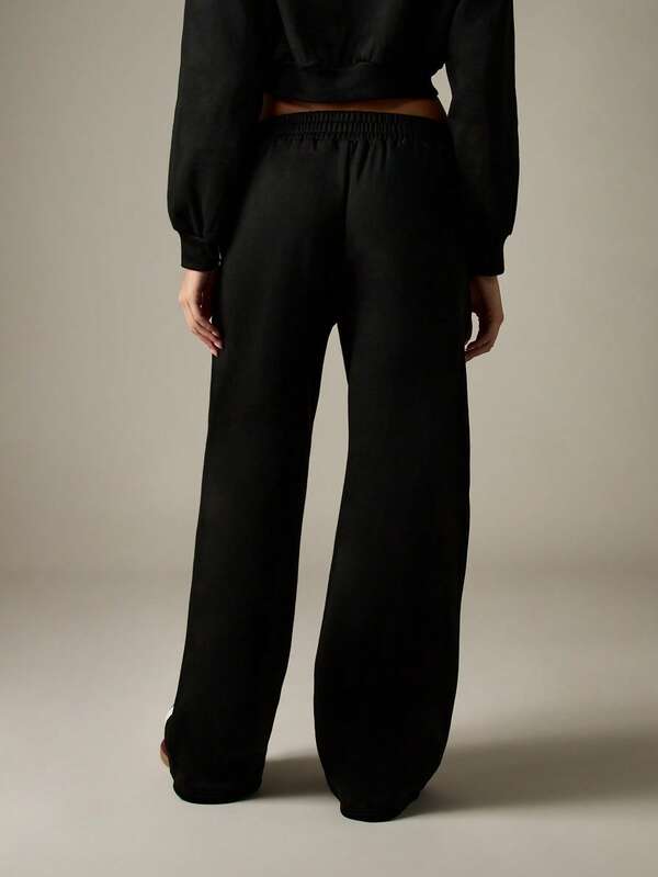 Missguided X Playboy Oversized Striped Wide Leg Joggers