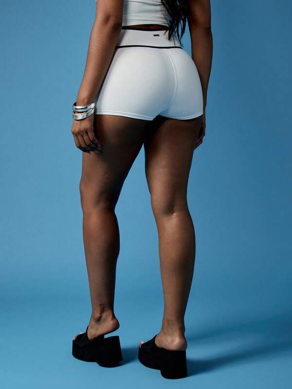 Missguided X Playboy Performance Tummy Control Shorts