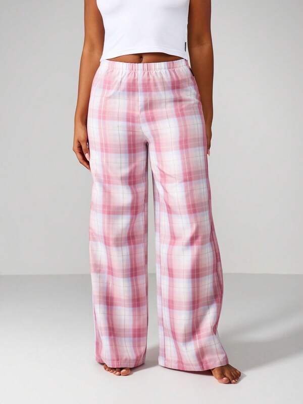 Missguided X Playboy Sleeveless Cami Top With Wide Leg Pajama Pants