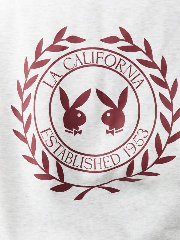 Missguided X Playboy Sports Club Graphic Sweatshirt